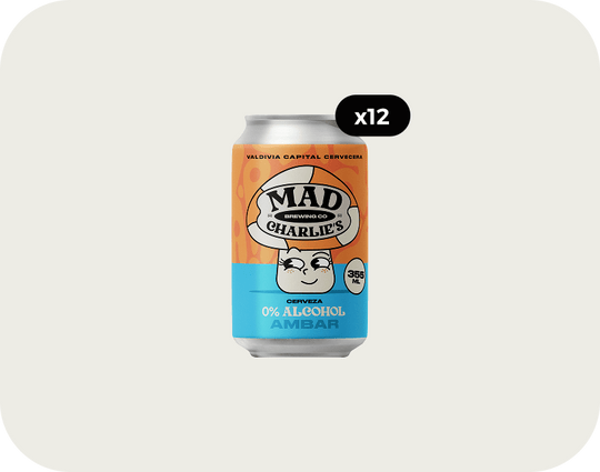 12 - Pack Amber Sin Alcohol - MadCharlies.cl