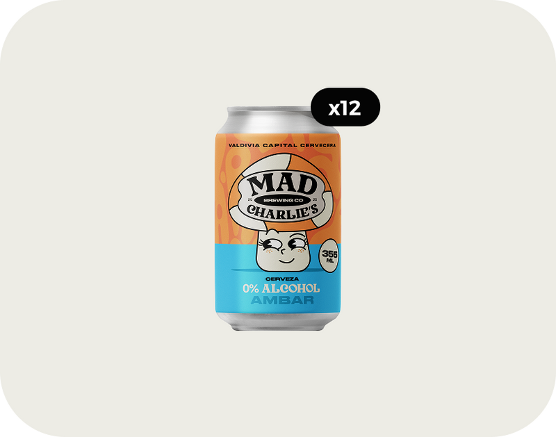 12- Pack Amber Sin Alcohol