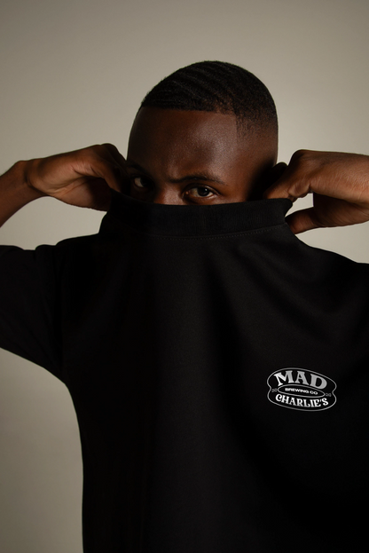 Polera Mad Charlie’s Waves of Madness Black