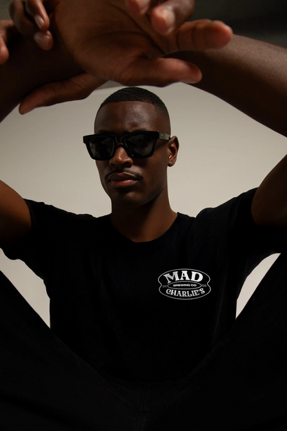 Polera Mad Charlie’s Waves of Madness Black